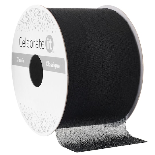 12 Pack: 2" x 3yd. Crinkle Chiffon Ribbon by Celebrate It® Classic
